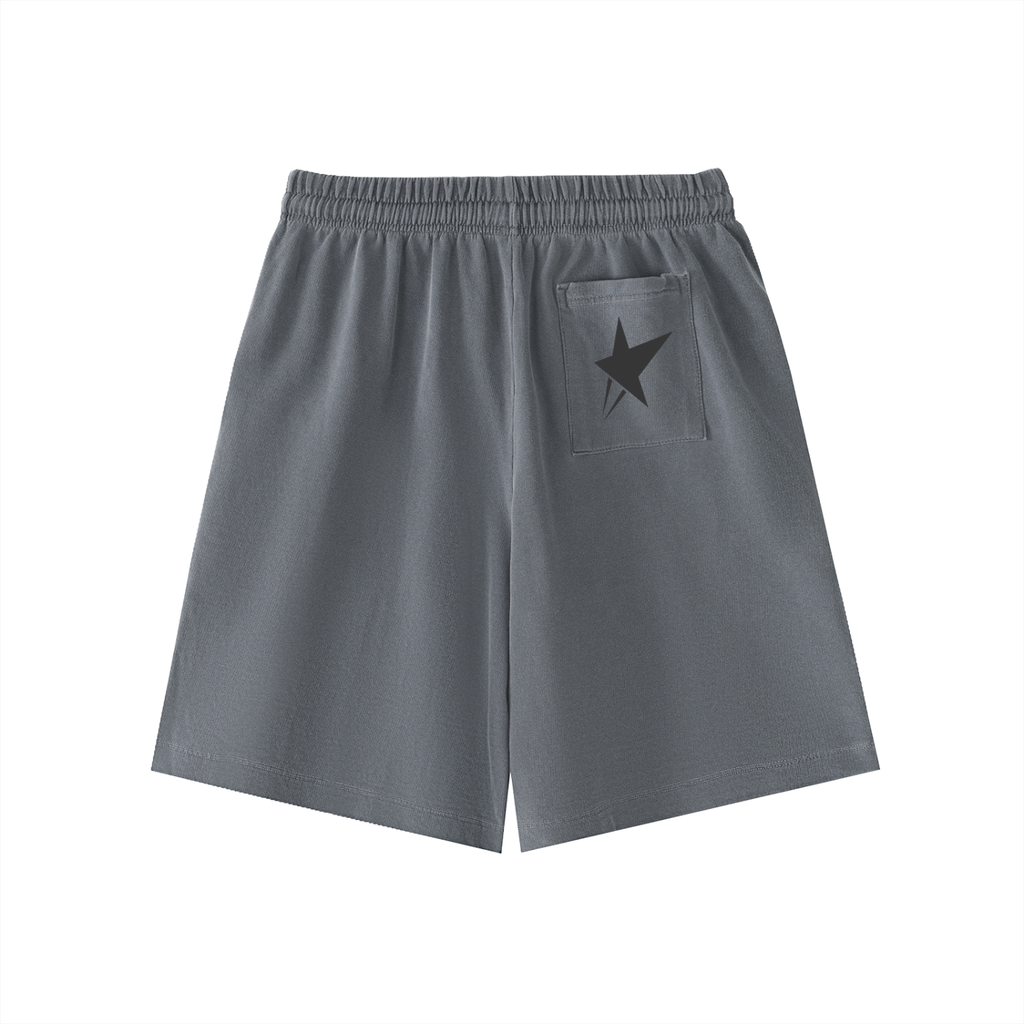 Vintage Wash Cotton Shorts
