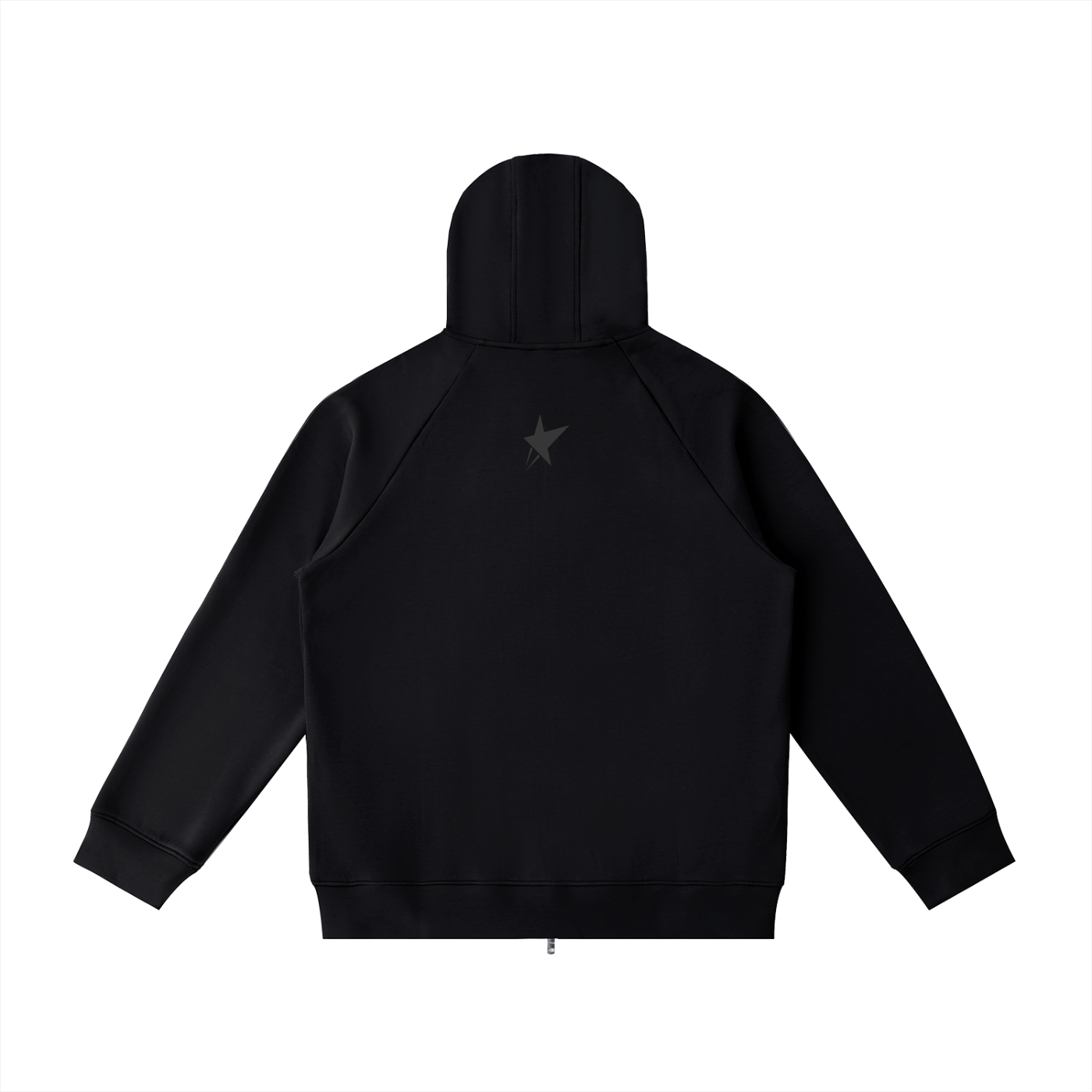 Heavyweight Raglan Sleeve Zip Hoodie