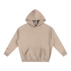 " signature " Oversize Fleeced Hoodie