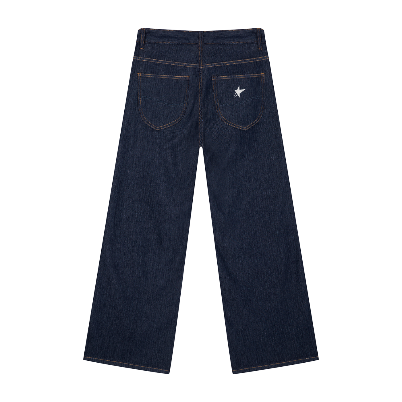Men's Loose Fit Wide Leg Jeans