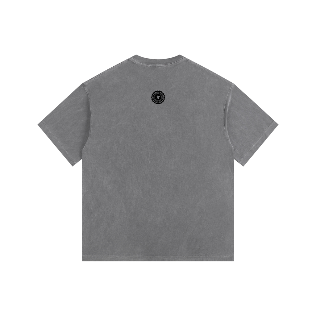 Vintage Washed Oversized Cotton T-Shirt
