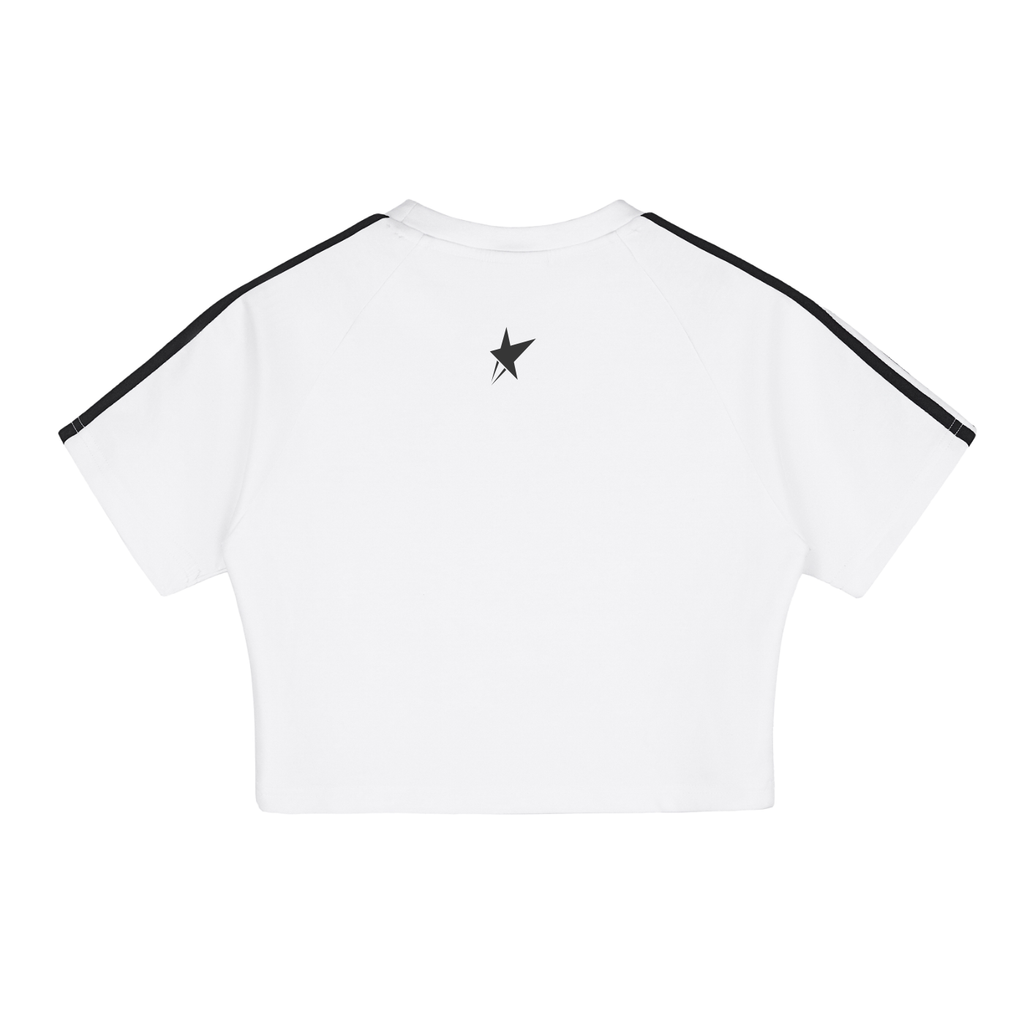 Taped Cooling Performance Crop Top