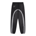 Sun Fade Contrast Tape Fleece Jogged Sweatpants