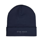 Star Maze NY Knit Beanie (Embroidered)