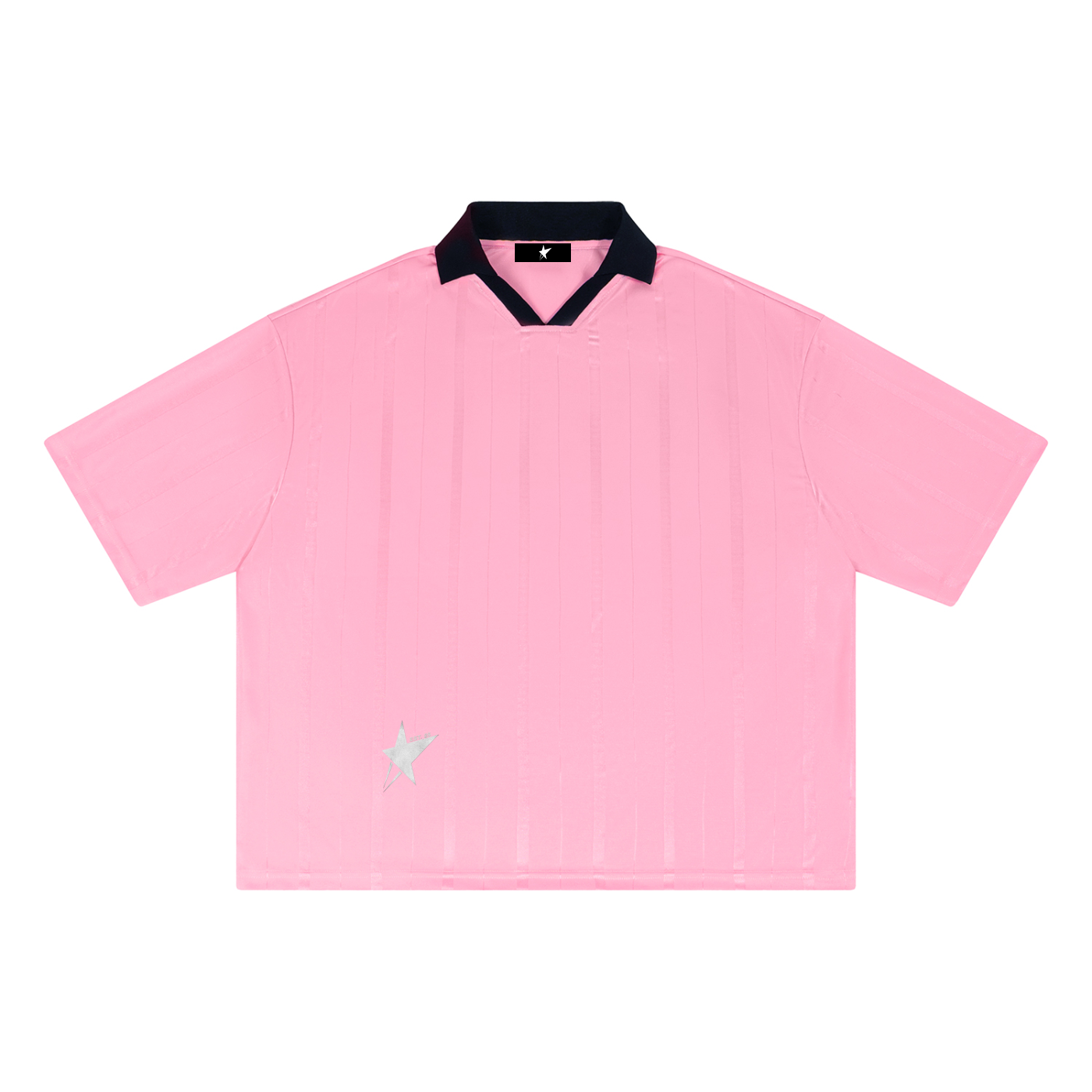 Unisex Striped Boxy Soccer Jersey