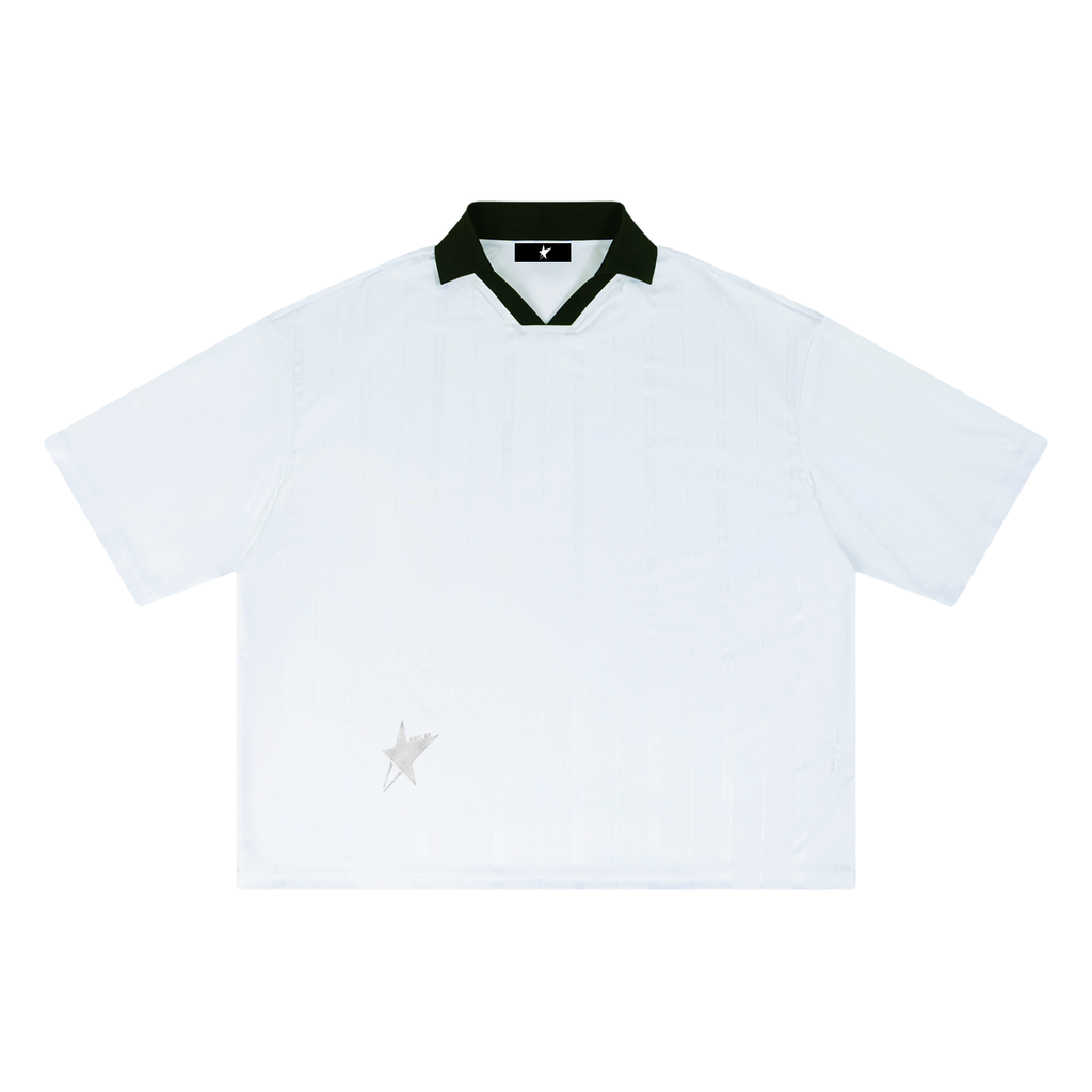 Unisex Striped Boxy Soccer Jersey