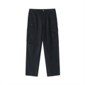 Cotton Elastic-Waist Cargo Pants