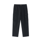 Cotton Elastic-Waist Cargo Pants