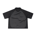 Unisex Striped Mesh Boxy Soccer Jersey