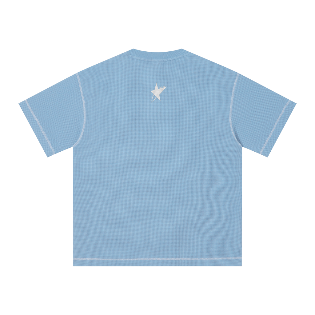 Unisex Sunfade Waffle Boxy T-Shirt