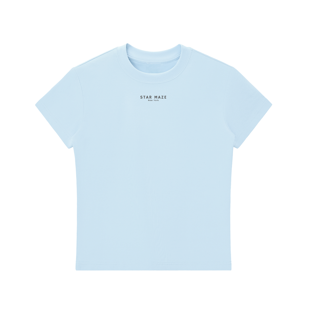 Essential Bodycon Crewneck T-Shirt