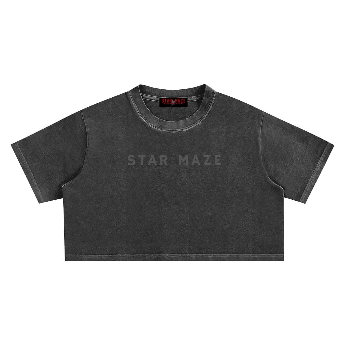 Snow Washed Crop Top