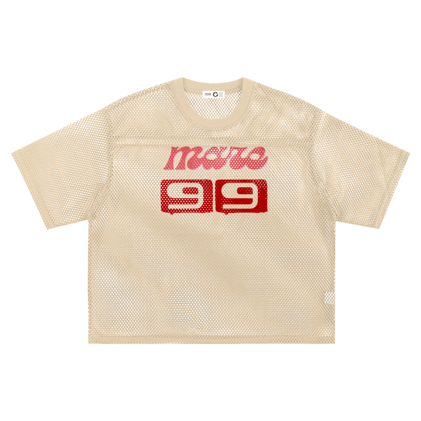 See-through Boxy Net T-Shirt