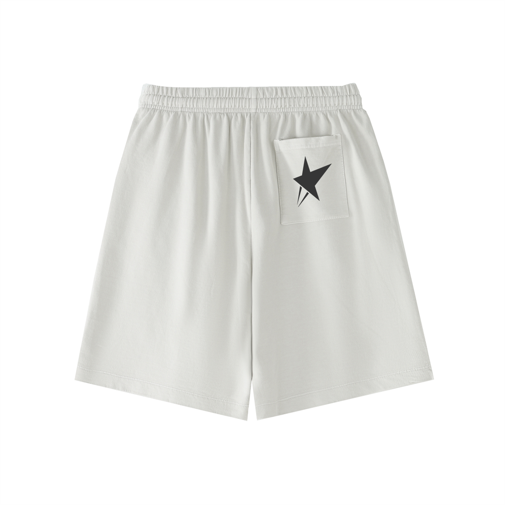 Vintage Wash Cotton Shorts