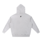 Snow Wash Fleece Oversize Hoodie