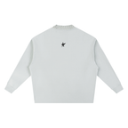 Knitted Round Neck Oversize Sweatshirt