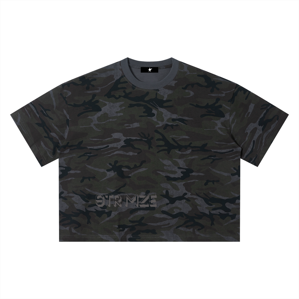 Unisex Camo Boxy T-Shirt
