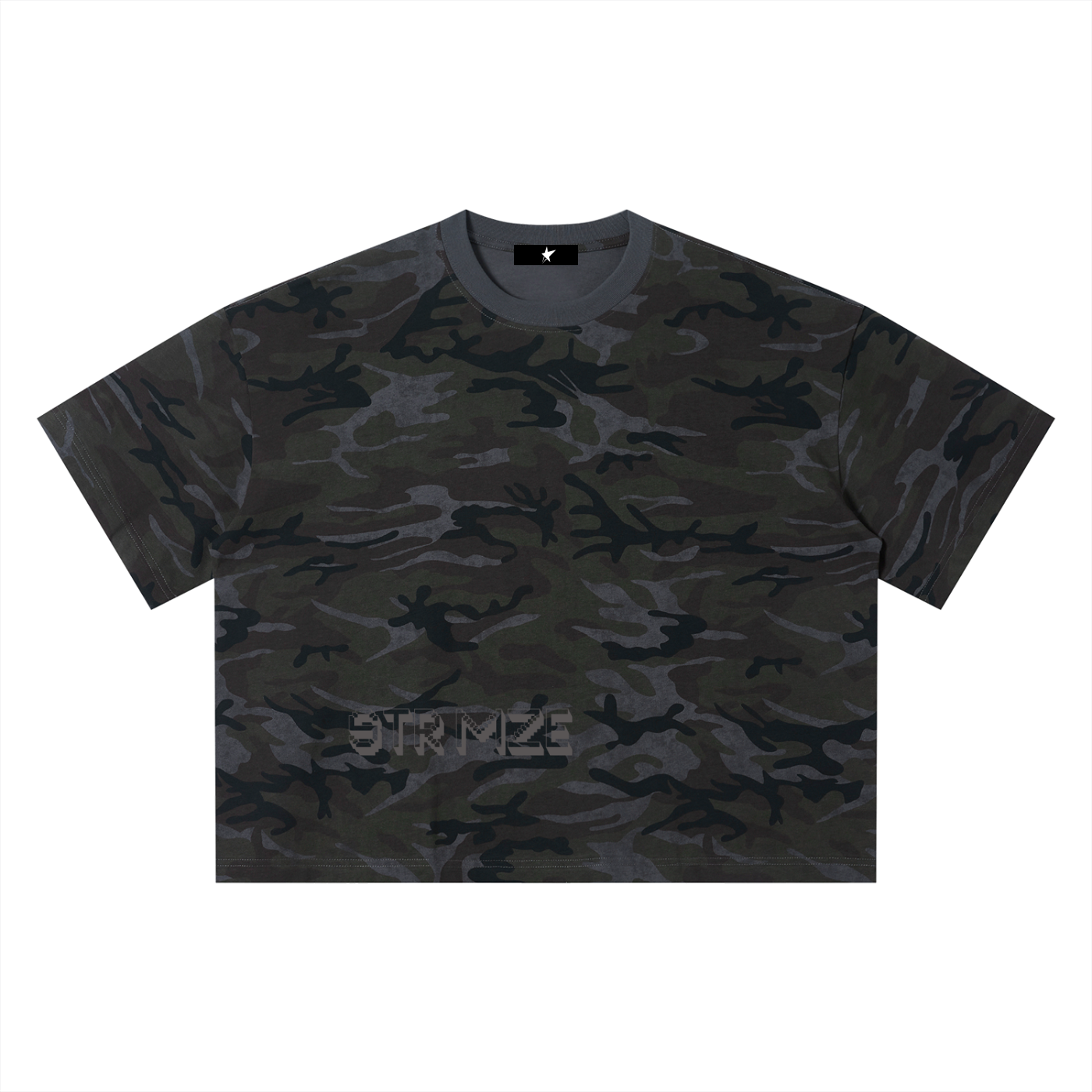 Unisex Camo Boxy T-Shirt