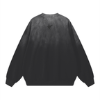 Sunfade Drop-Shoulder Cotton Sweatshirt