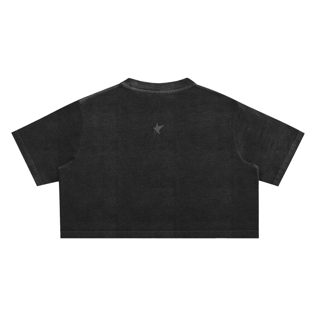 Snow Washed Crop Top