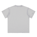 Hand-frayed Reversible T-shirt
