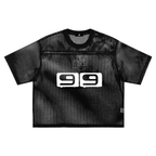 See-through Boxy Net T-Shirt