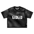 See-through Boxy Net T-Shirt