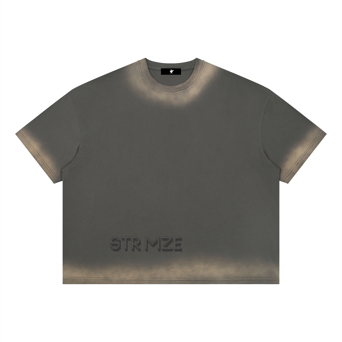 Unisex Boxy Sunfade Vintage Wash T-Shirt