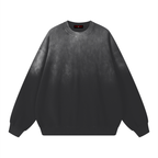 Sunfade Drop-Shoulder Cotton Sweatshirt