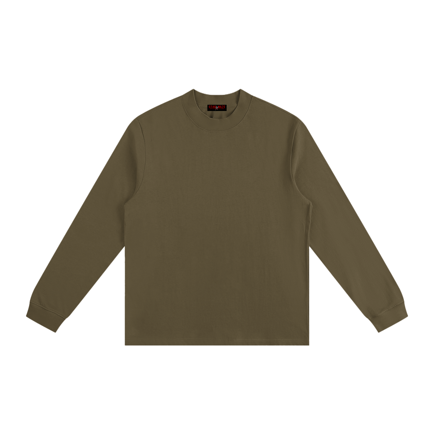 Essential Non-Shrink Mock Neck Sweatshirt