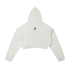 Cropped Zip-Up Hoodie