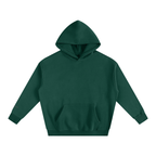 " signature " Oversize Fleeced Hoodie