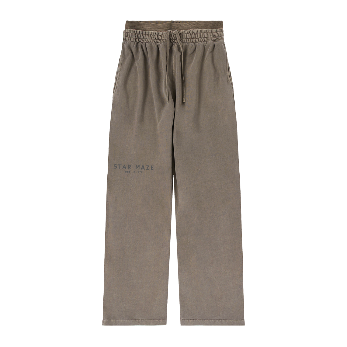 Vintage Washed Waist Pants