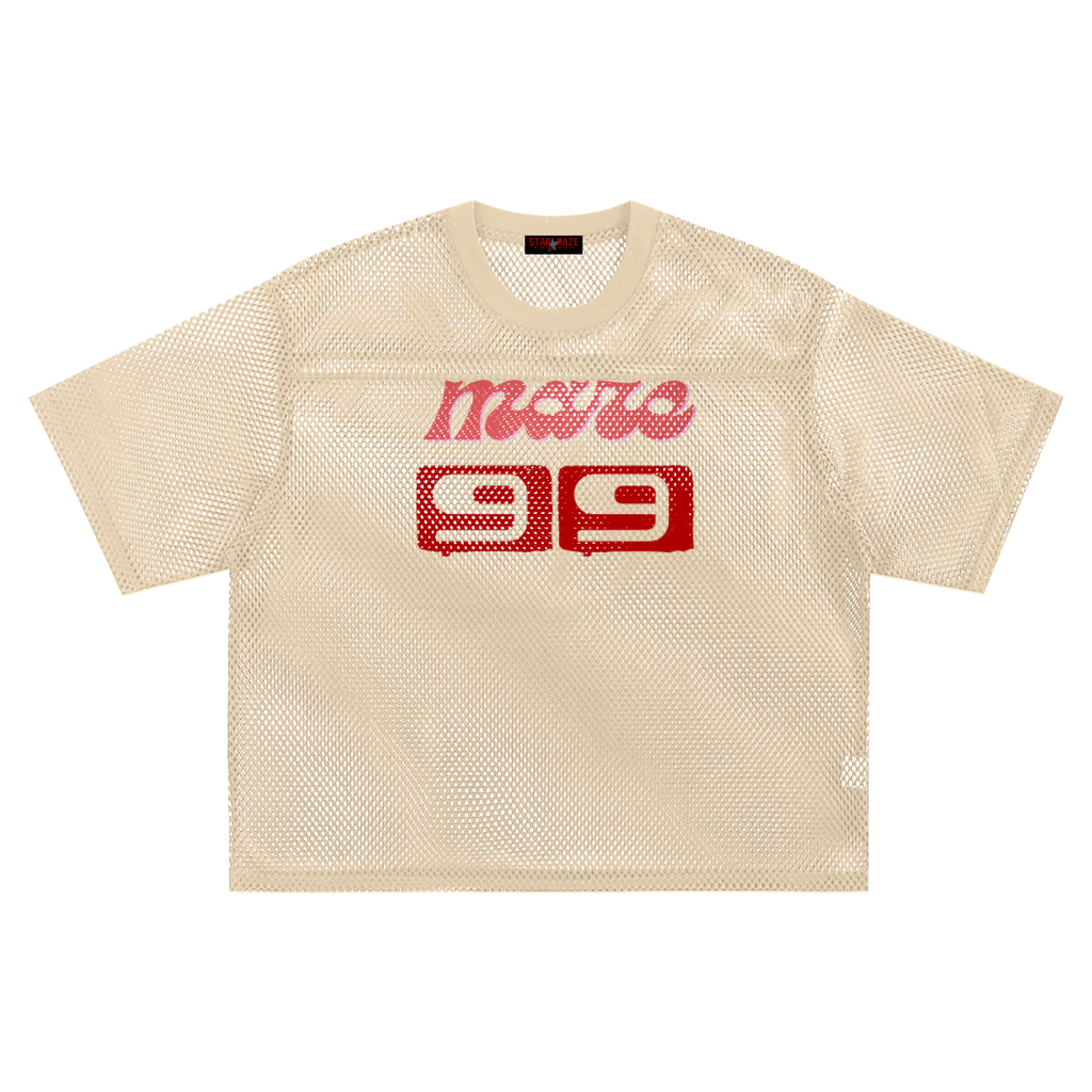 See-through Boxy Net T-Shirt