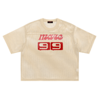 See-through Boxy Net T-Shirt