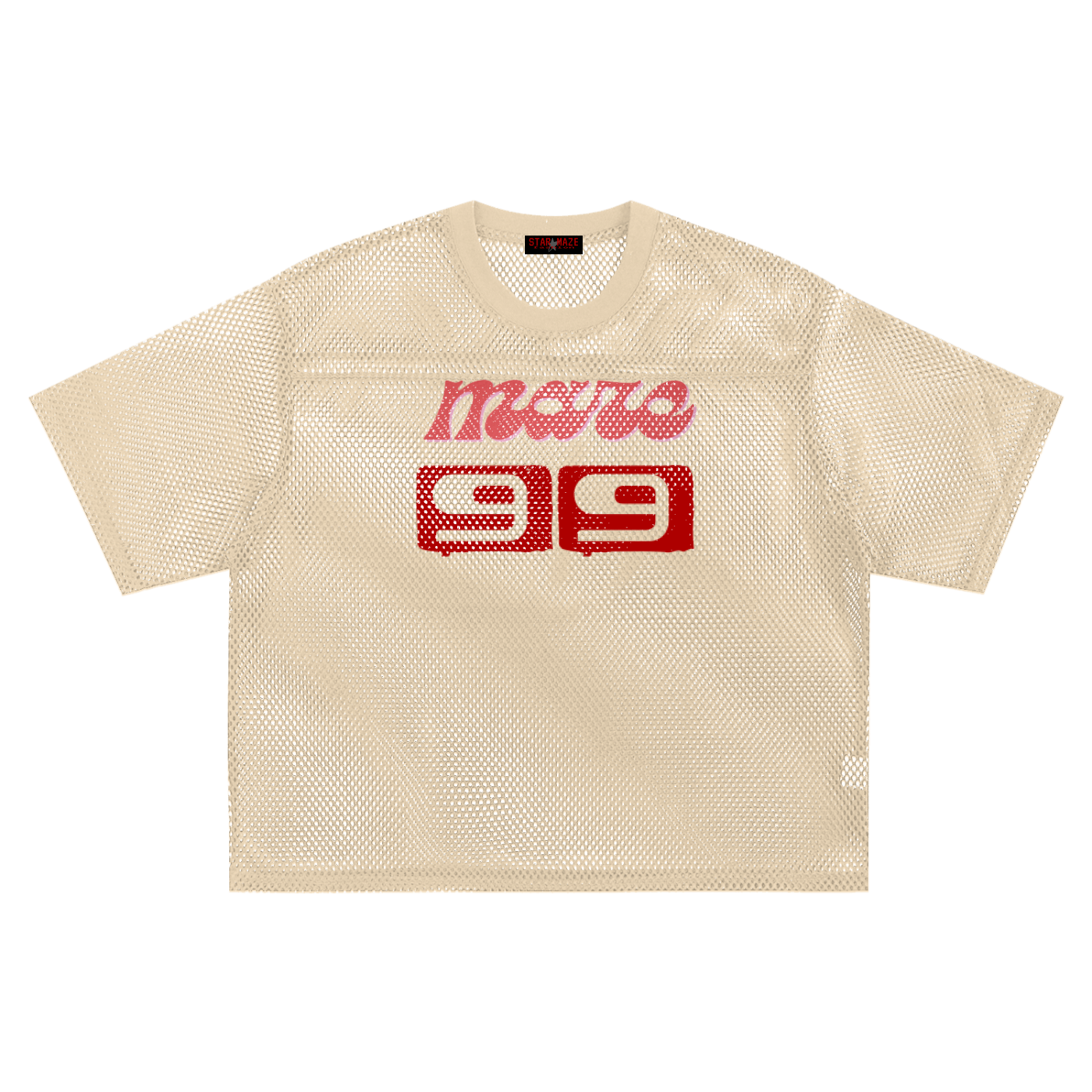 See-through Boxy Net T-Shirt