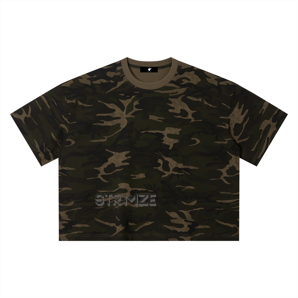 Unisex Camo Boxy T-Shirt