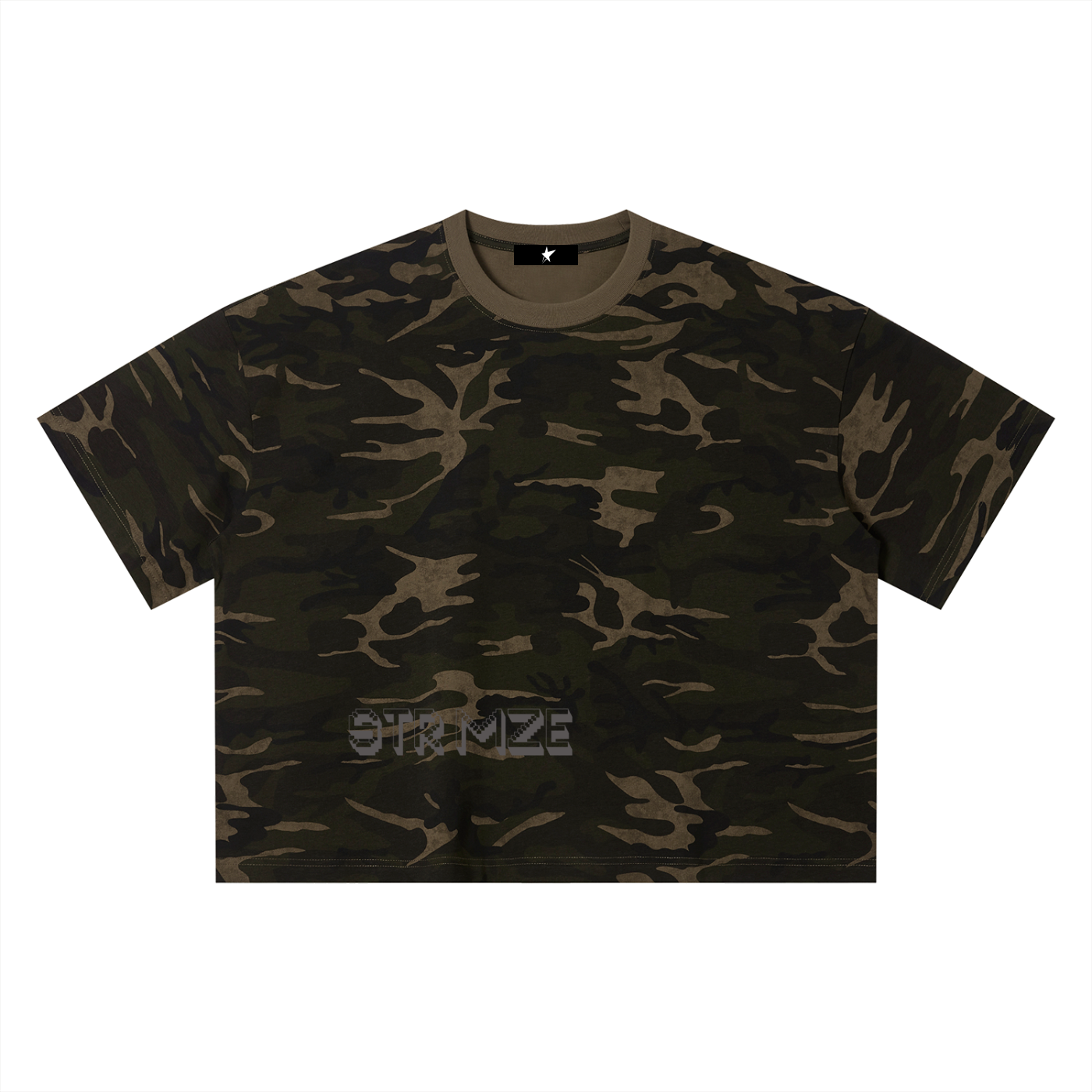 Unisex Camo Boxy T-Shirt