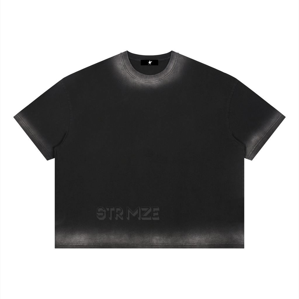 Unisex Boxy Sunfade Vintage Wash T-Shirt