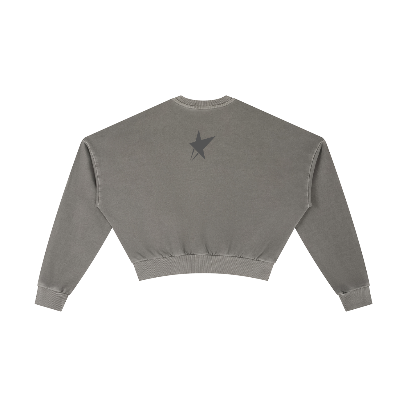 Vintage Washed Cropped Sweatshirt