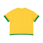 Unisex Boxy Color Block T-Shirt
