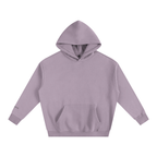 " signature " Oversize Fleeced Hoodie