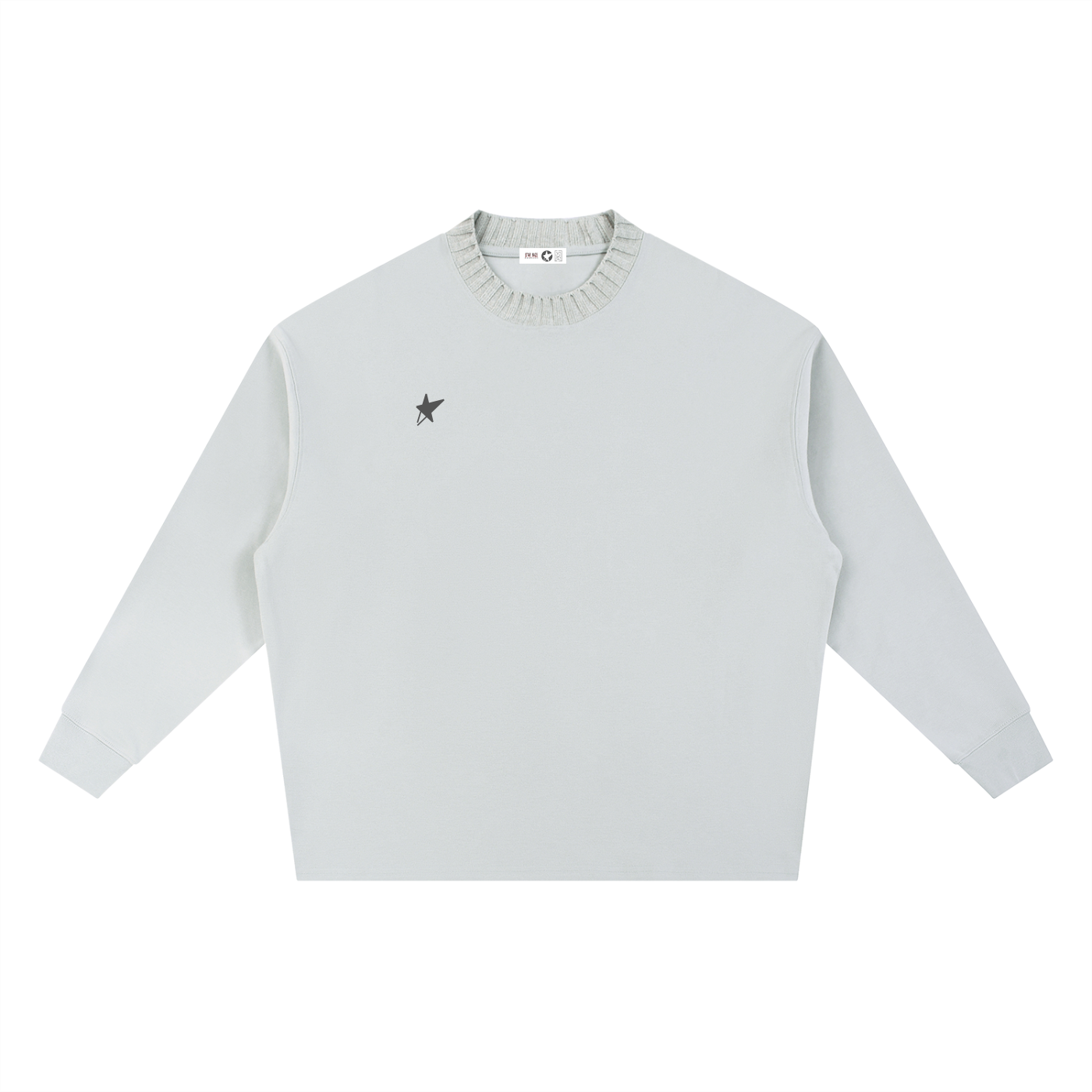 Knitted Round Neck Oversize Sweatshirt