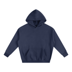 " signature " Oversize Fleeced Hoodie