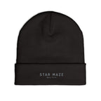 Star Maze NY Knit Beanie (Embroidered)