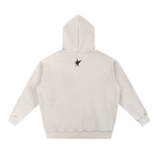Snow Wash Fleece Oversize Hoodie