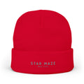 Star Maze NY Knit Beanie (Embroidered)