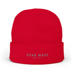 Star Maze NY Knit Beanie (Embroidered)