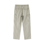 Cotton Elastic-Waist Cargo Pants
