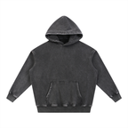 Snow Wash Fleece Oversize Hoodie